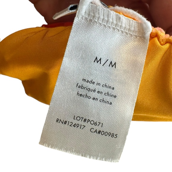 Weworewhat Women’s M Medium Ombre Colorful Bikini Top Strappy Swim Beach Sexy - Picture 7 of 11